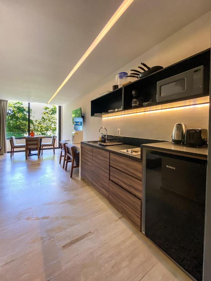 Big Studio At Kaab By The Beach With Roof Top Pool, Sauna And Jacuzzi Near Paseo Del Carmen Mall Playa del Carmen Exterior foto
