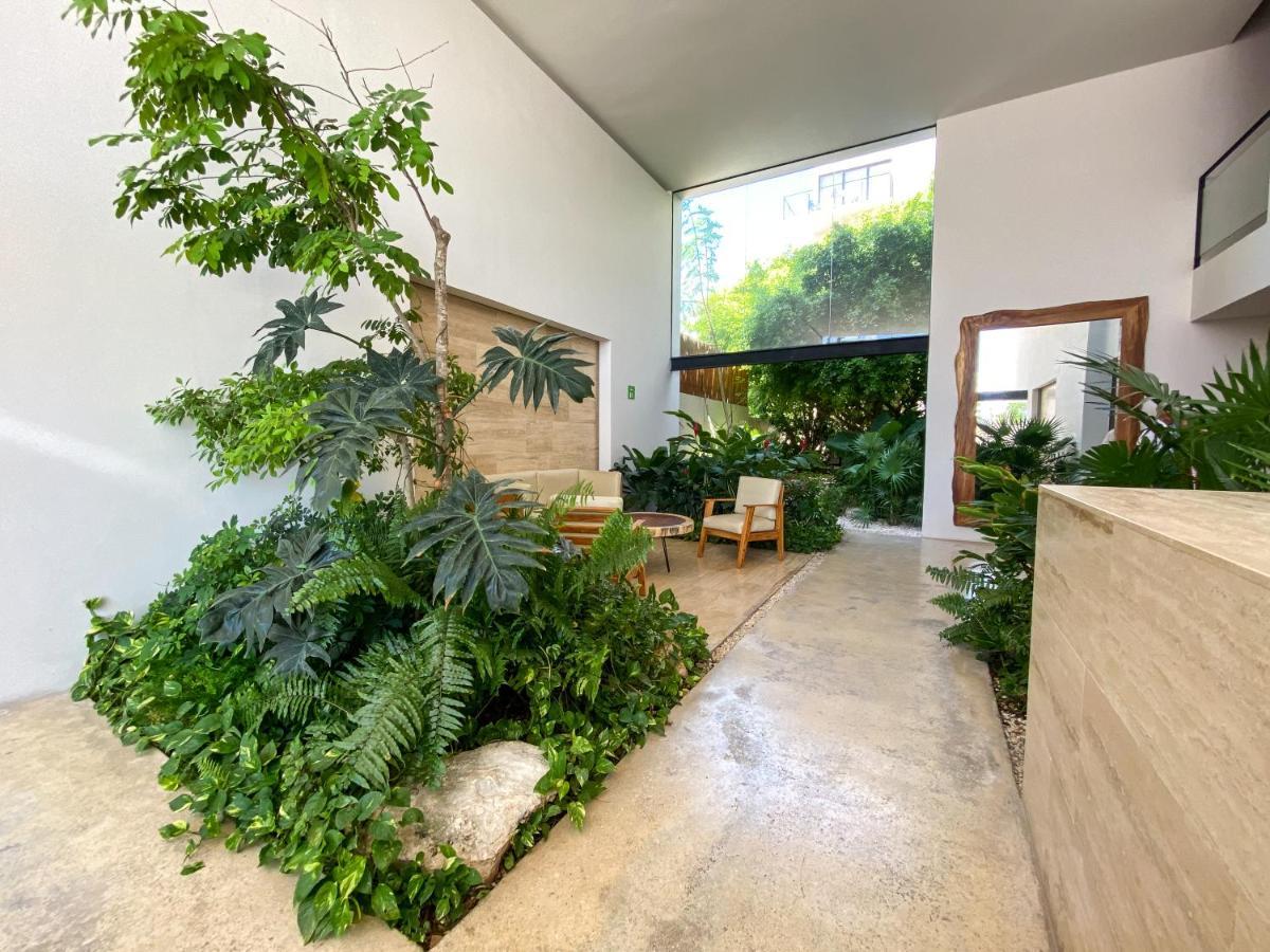 Big Studio At Kaab By The Beach With Roof Top Pool, Sauna And Jacuzzi Near Paseo Del Carmen Mall Playa del Carmen Exterior foto
